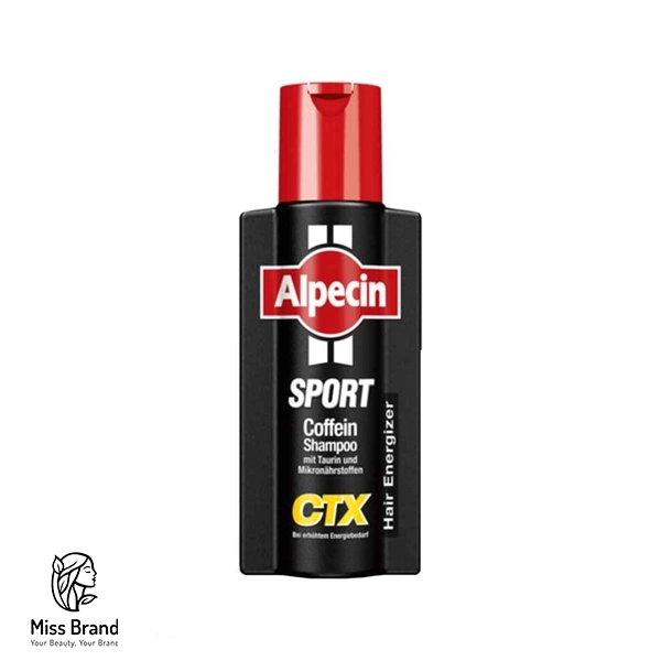 شامپو ضد ریزش کافئین آلپسین CTX ورزشی