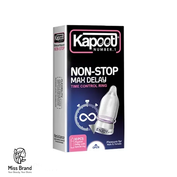 کاندوم کاپوت مدل NON-STOP بسته 10 عددی