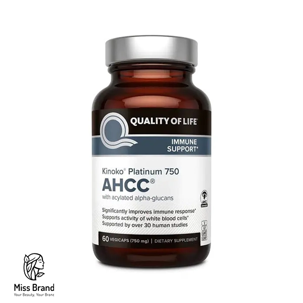 کپسول ای اچ سی سی پلاتینیوم AHCC آمریکایی