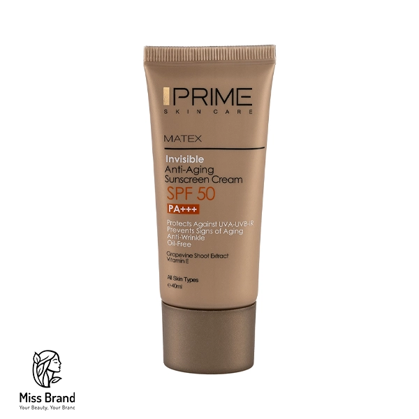ضد آفتاب رنگی جوان کننده پرایم با SPF50