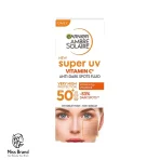 ضدآفتاب فلوئیدی آمبر سولر سوپر UV ویتامین C گارنیر SPF50+