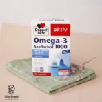 کپسول امگا ۳ دوز ۱۰۰۰ دوپل هرز اکتیو آلمان