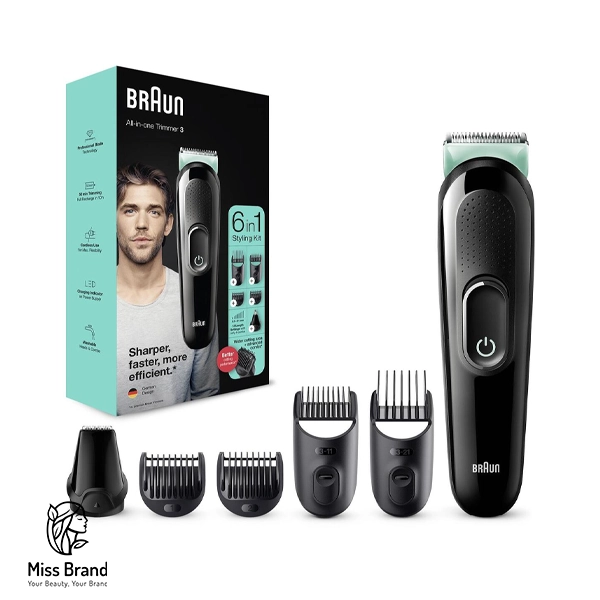 ماشین اصلاح مردانه MGK 3321 کیت مراقبت از مردان 6 براون Braun