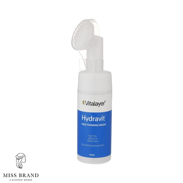فوم شستشوی صورت ویتالیر پوست خشک 150ml