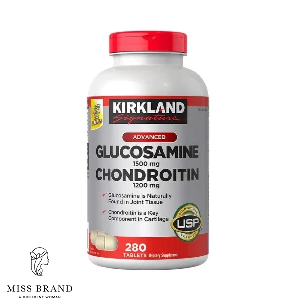 قرص گلوکزامین کندرویتین کرکلند 280 عدد Kirkland Glucosamine & Chondroitin