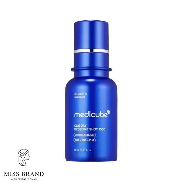 سرم درمانی ضد منافذ مدی کیوب Medicube مدل One Day Exosome shot 7500
