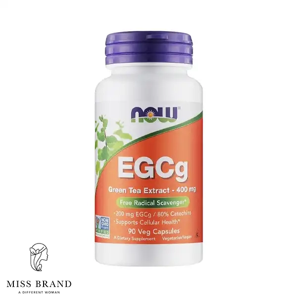 قرص عصاره چای سبز ناو 90 عددی Now EGCG